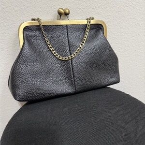 Vintage Black Clutch